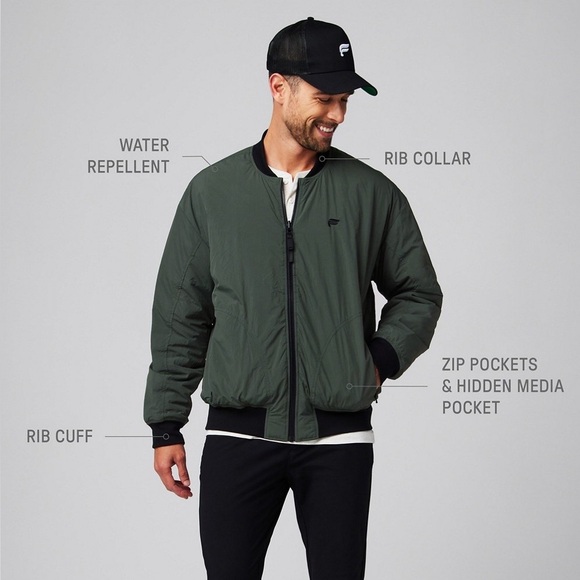 Fabletics Reversible Bomber Jacket - Picture 4 of 9
